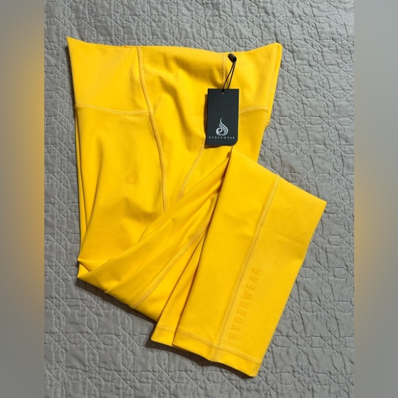 Ryderwear Pants - NWT Ryderwear leggings- large- yellow